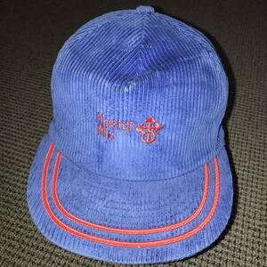 Master Mix Adjustable Blue Corduroy OSFA Hat